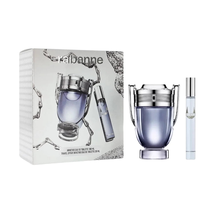 Paco Rabanne - Invictus - Eau de Toilette - Travel Set - Cofanetto uomo