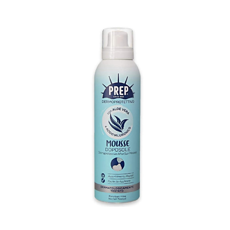 Prep - Dermoprotettivo - Con Aloe Vera - Mousse Doposole - Dermaprotective After Sun Mousse - Assorbimento Rapido