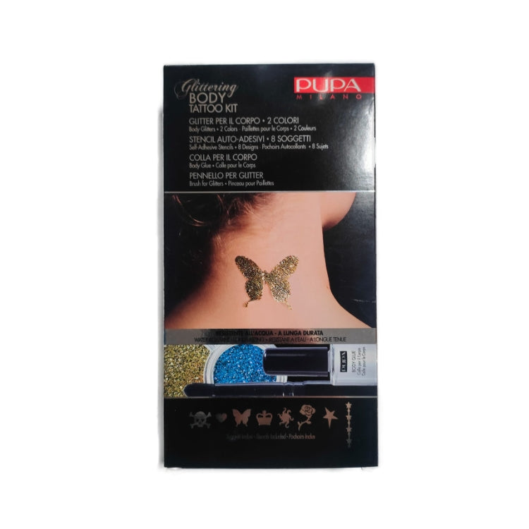 Pupa - Body Tattoo Kit - Glitter Per Il Corpo