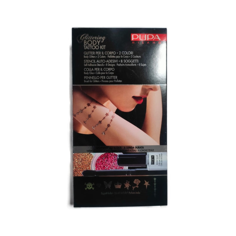 Pupa - Body Tattoo Kit - Glitter Per Il Corpo