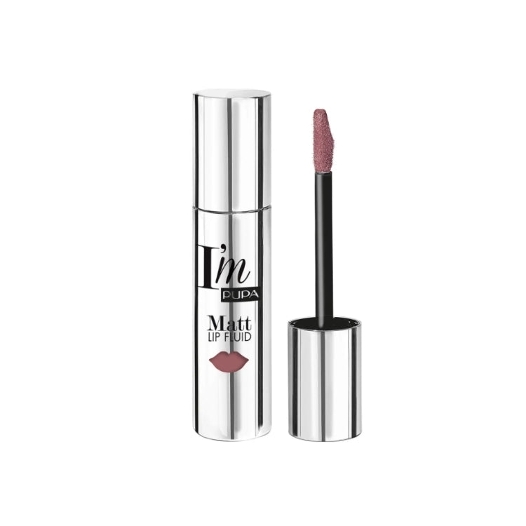 Pupa - I'M Pupa - Matt Lip Fluid - Rossetto Liquido Colore Puro Opaco Assoluto - Pure Colour Ultimate Matte Liquid Lip Colour - Rouge À Lèvres Liquide Couleur Pure Mat Absolu