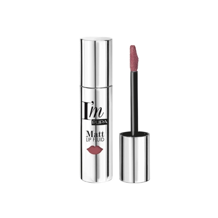 Pupa - I'M Pupa - Matt Lip Fluid - Rossetto Liquido Colore Puro Opaco Assoluto - Pure Colour Ultimate Matte Liquid Lip Colour - Rouge À Lèvres Liquide Couleur Pure Mat Absolu