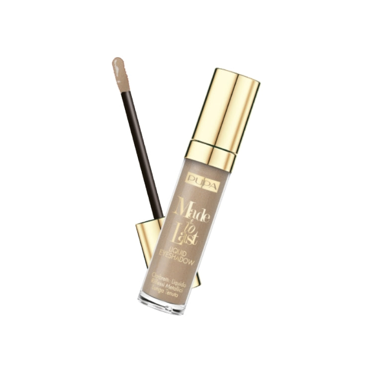 Pupa - Made To Last - Liquid Eyeshadow Waterproof - Ombretto Liquido Riflessi Metallici Lunga Tenuta - Liquid Eyeshadow With Metallic Reflections Long Lasting - Ombre À Paupières Liquide Reflets Metalliques Longue Tenue