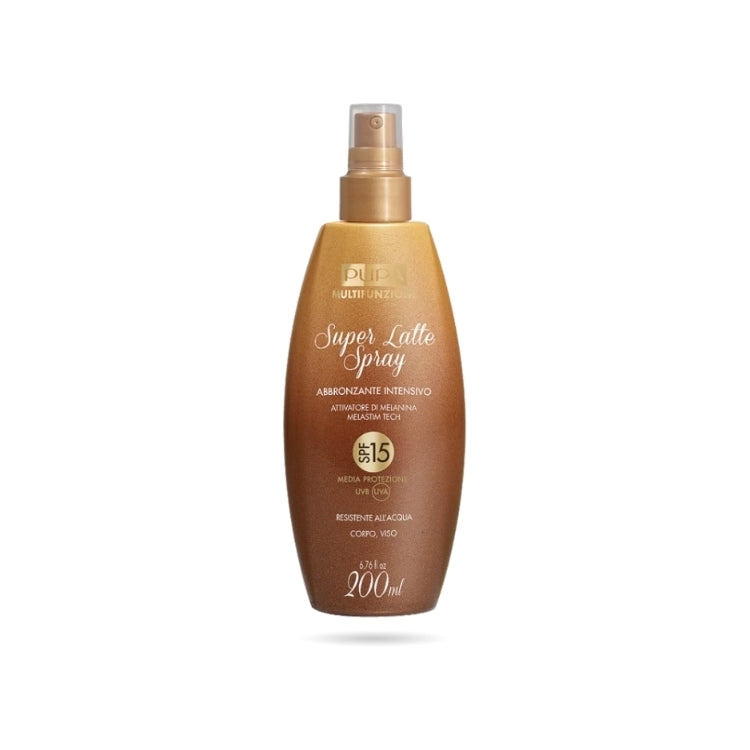 Pupa - Multifunzione - Super Latte Spray - Abbronzante Intensivo - Attivatore Di Melanina Melastim Tech
