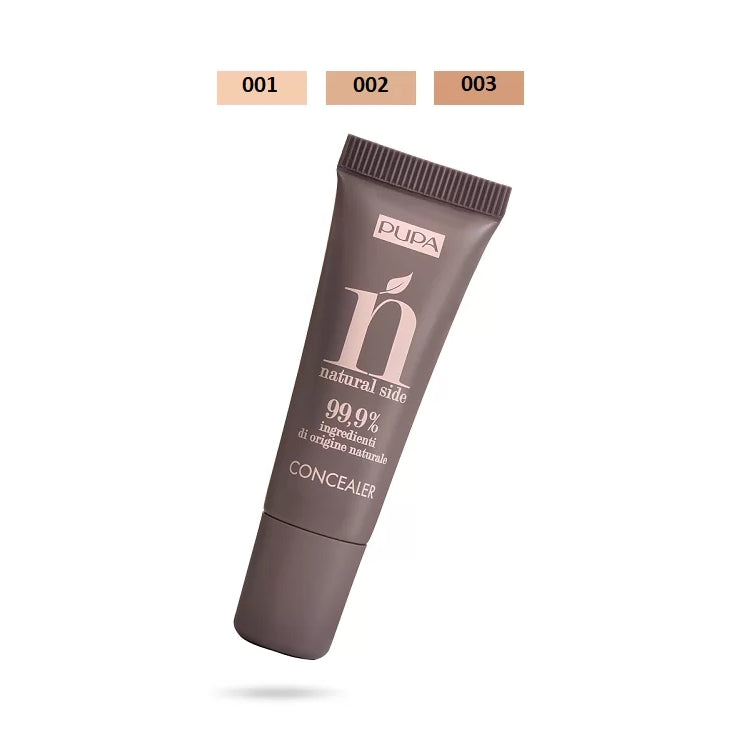Pupa - N - Natural Side - 99,9% Ingredienti Di Origine Naturale - Concealer - Correttore In Crema