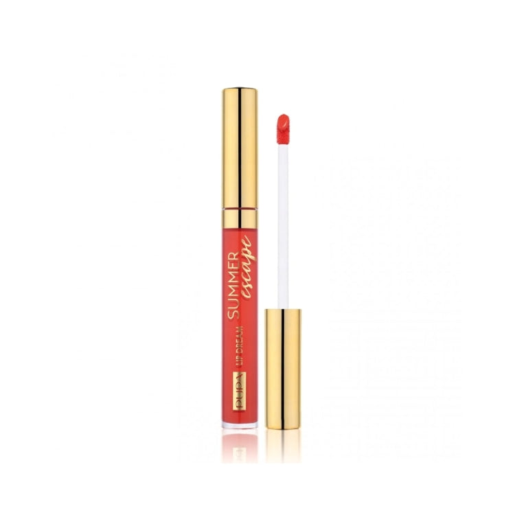 Pupa - Summer Escape - Lip Dream - Rossetto Liquido Cremoso & Brillante - Creamy & Shiny Lip Fluid - Rouge À Lèvres Liquide Soyeux Et Brillant