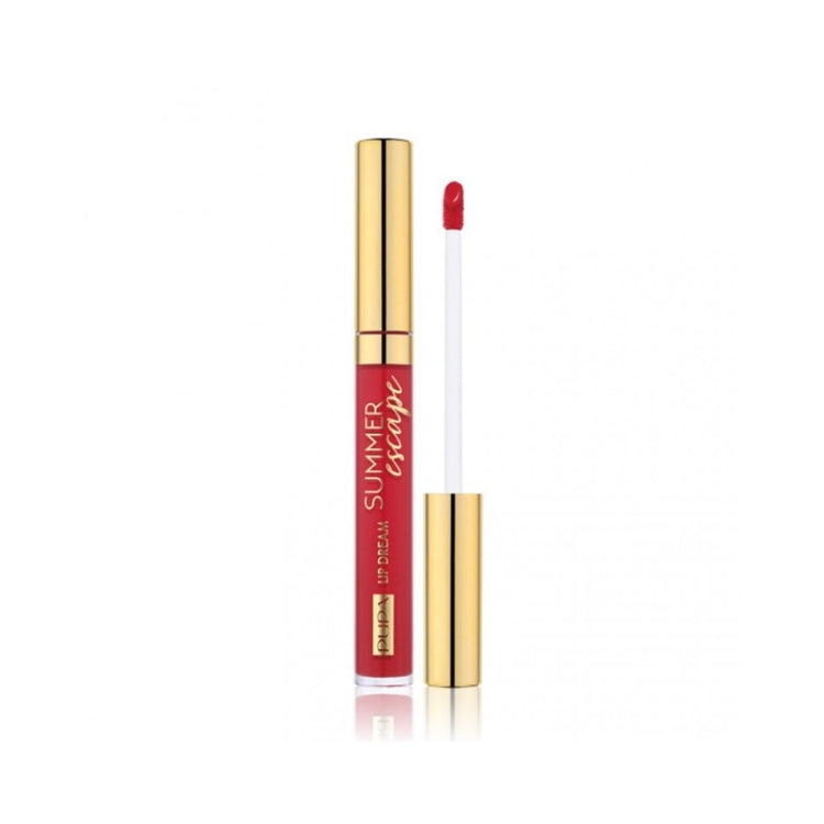 Pupa - Summer Escape - Lip Dream - Rossetto Liquido Cremoso & Brillante - Creamy & Shiny Lip Fluid - Rouge À Lèvres Liquide Soyeux Et Brillant