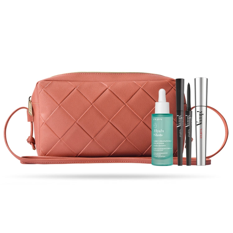 Pupa - Vamp! + Vamp! Eye Pencil + Hyalu Shots + Crossbody Bag - Cofanetto donna
