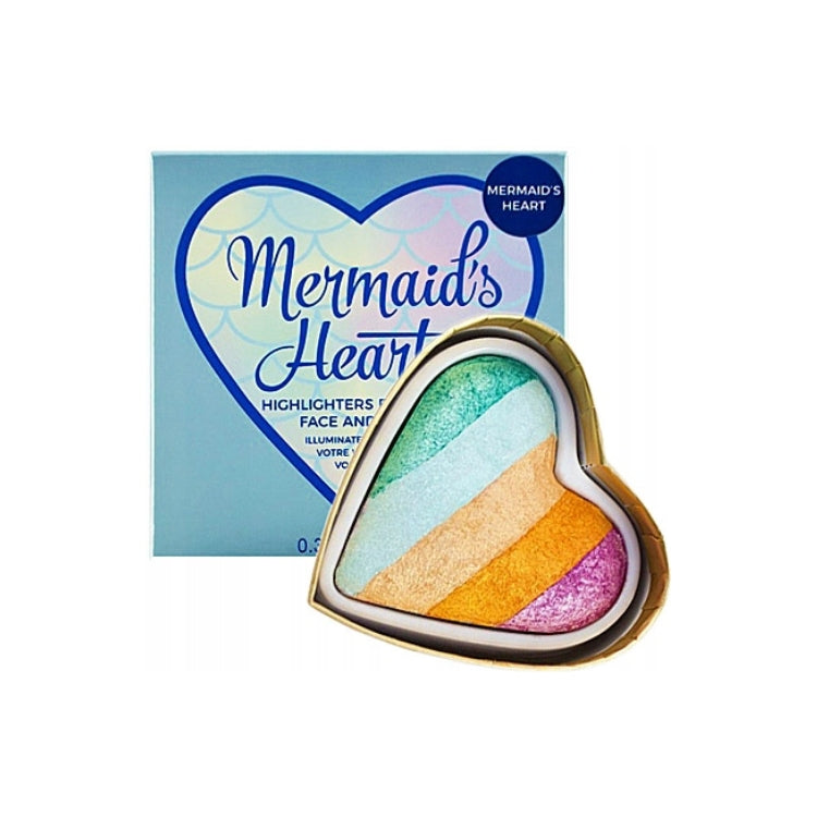 Revolution - I Love Makeup - Mermaid's Heart - Highlighter  For Your Face And Eyes - Illuminateurs Pour Votre Visage Et Vos Yeux