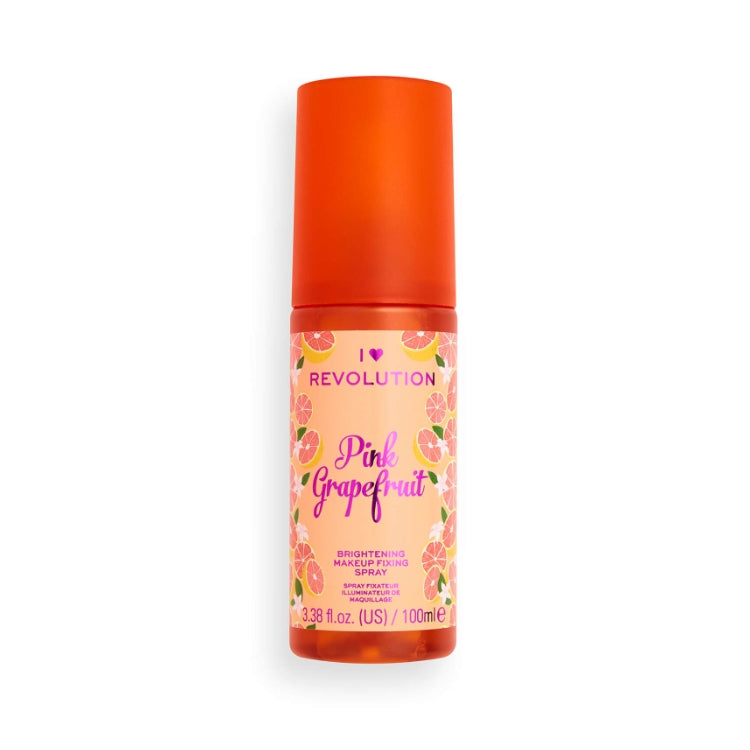 Revolution - I Love Revolution - Pink Grapefruit - Brightening Makeup Fixing Spray - Spray Fixateur Illuminateur De Maquillage