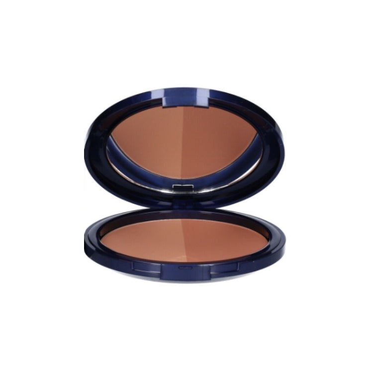 Rilastil - Maquillage - Terra Compatta Abbronzante Bicolore - Compact Duo Bronzing Powder - SPF 15