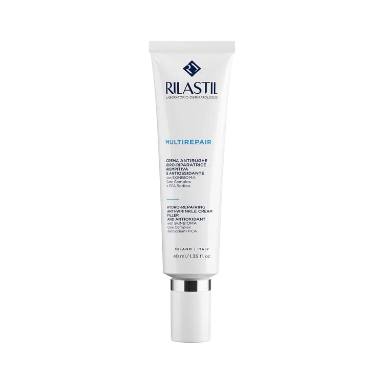 Rilastil - Multirepair - Crema Antirughe Idro-Riparatrice Riempitiva E Antiossidante - Hydro-Reparing Anti-Wrinkle Cream Filler And Antioxidant
