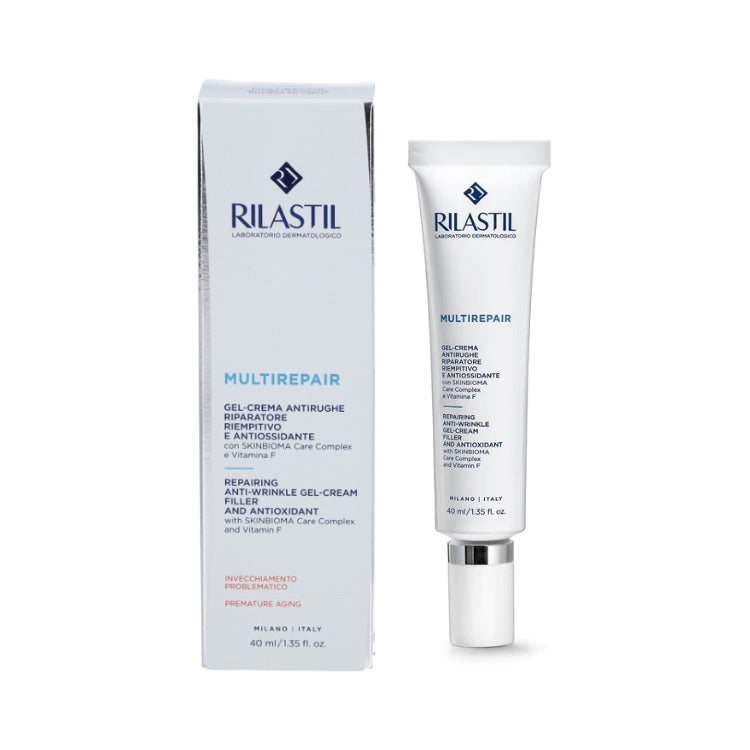 Rilastil - Multirepair - Gel-Crema Antirughe Riparatore Riempitivo & Antiossidante