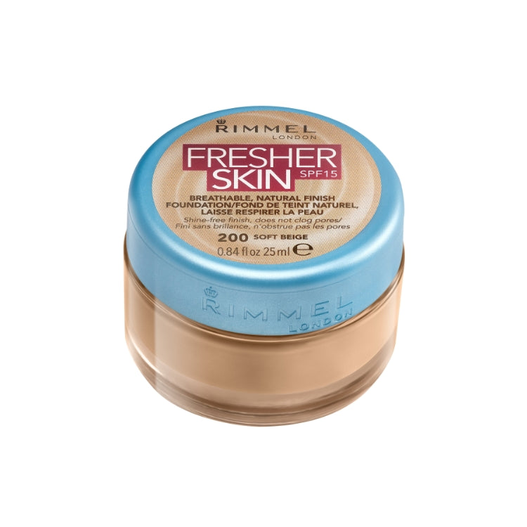 Rimmel London - Fresher Skin - Fondotinta - Pelle Fresca Finish Opaco Naturale - SPF 15
