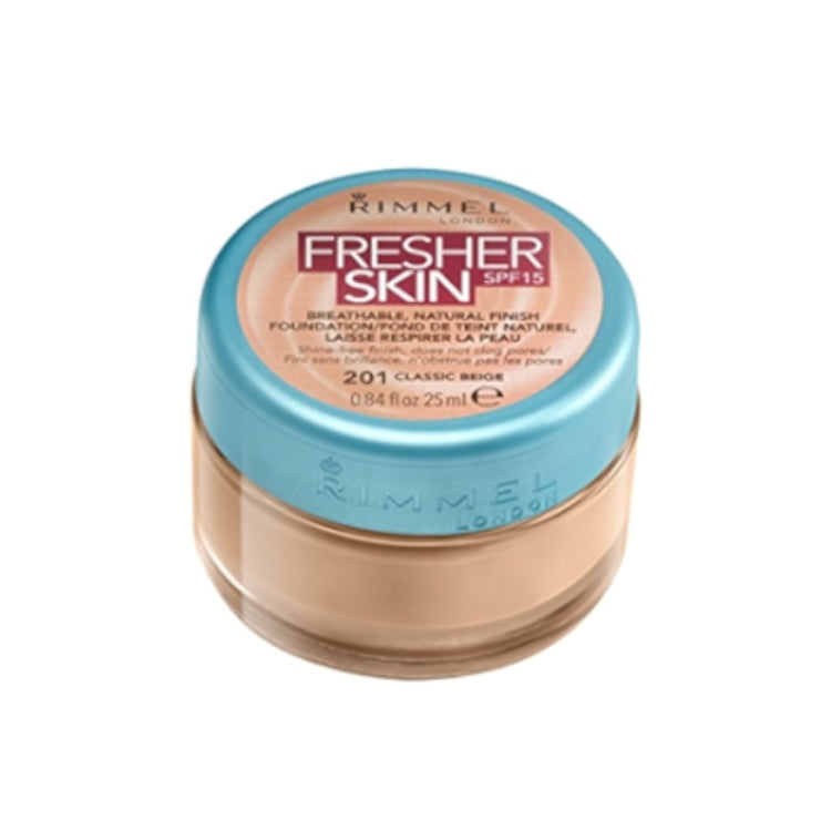 Rimmel London - Fresher Skin - Fondotinta - Pelle Fresca Finish Opaco Naturale - SPF 15