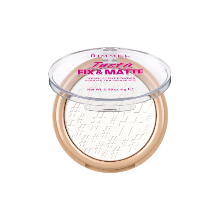 Rimmel London - Insta Fix & Matte - Translucent Powder - Poudre Transparente