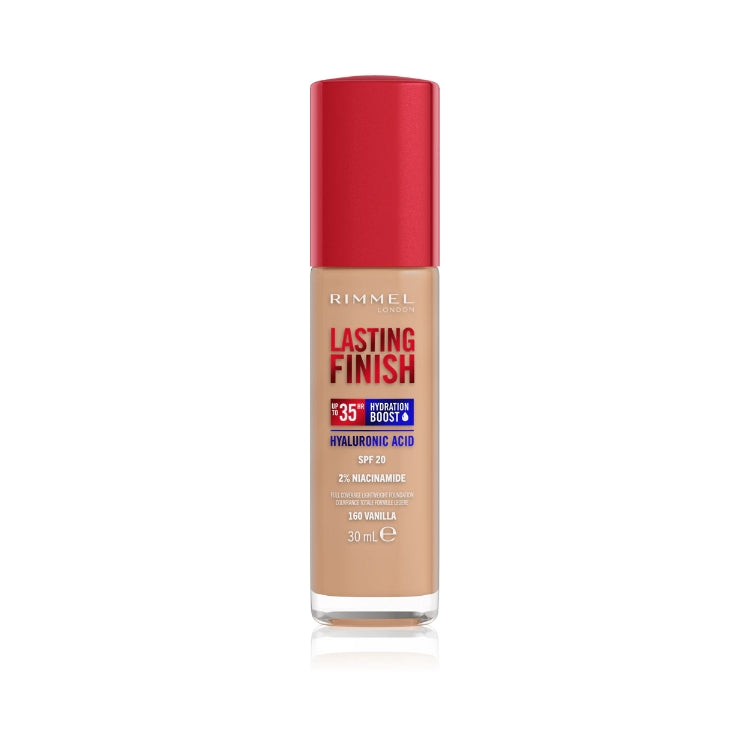 Rimmel London - Lasting Finish - Up To 35H - Hydration Boost - Hyaluronic Acid - SPF 20