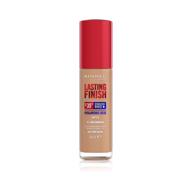 Rimmel London - Lasting Finish - Up To 35H - Hydration Boost - Hyaluronic Acid - SPF 20