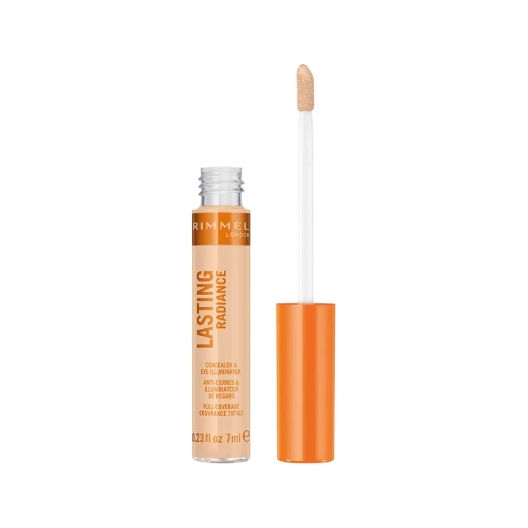 Rimmel London - Lasting Radiance - Concealer & Eye Illuminator - Anti-Cernes & Illuminateur De Regard - Full Coverage Couvrance Totale