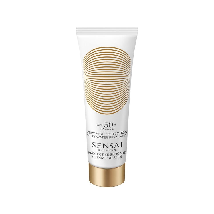 Sensai - Silky Bronze - very High Protection - Very Water-Resistant - Protective Suncare Cream For Face - SPF 50+ PA++++
