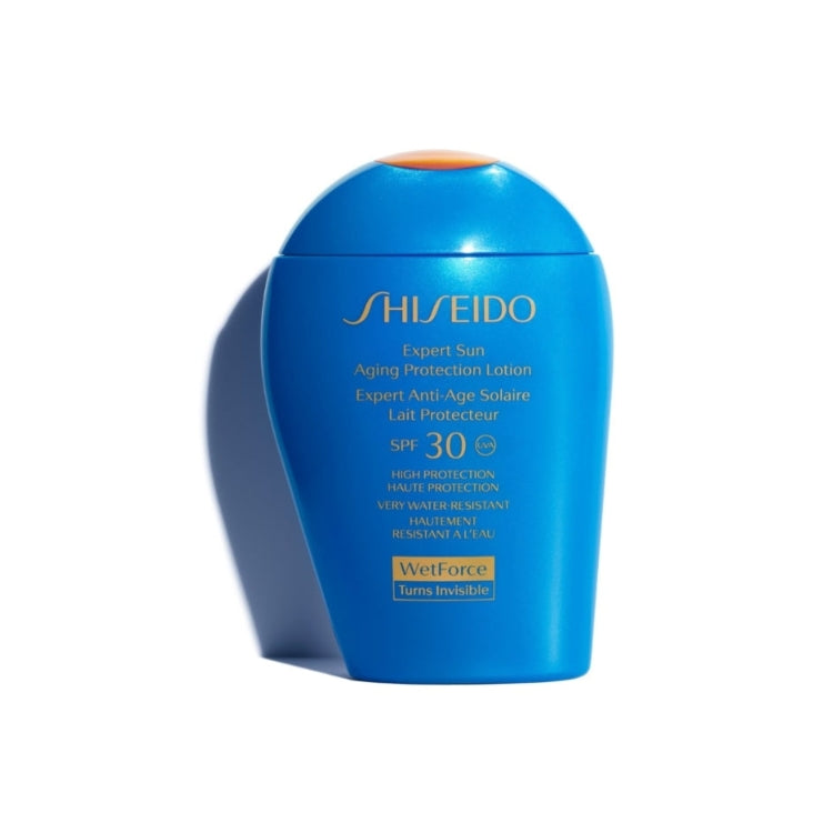 Shiseido - Ginza Tokyo - Expert Sun Aging Protection Lotion - Expert Anti-Age Solaire Lait Protecteur - SPF 30 - Very Water-Resitant - Hautement Resistant À L'Eau