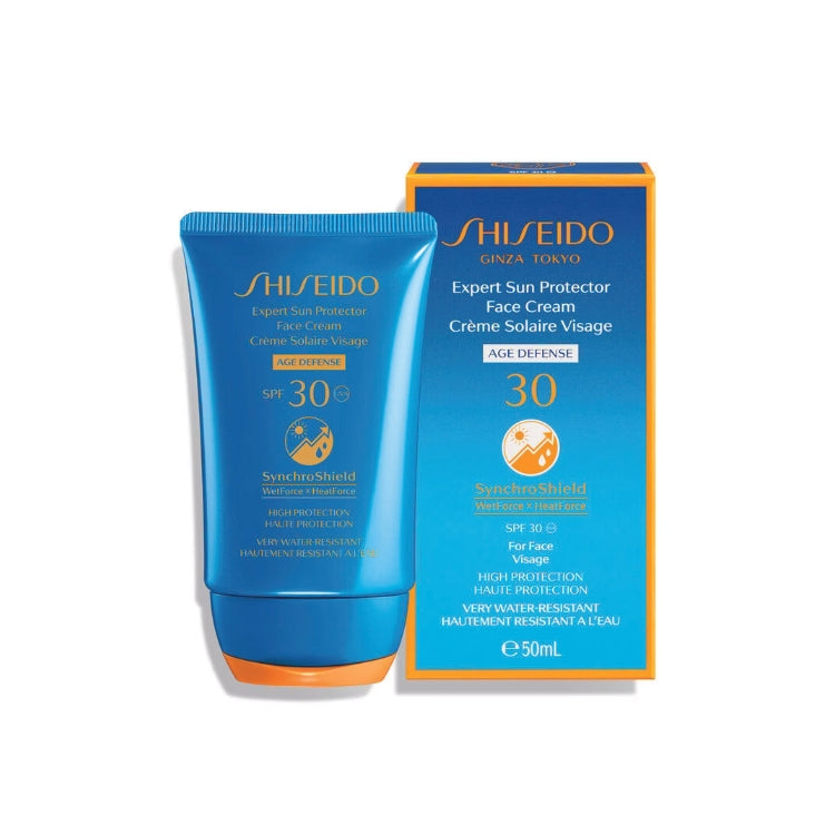 Shiseido - Ginza Tokyo - Expert Sun Protector Face Cream - Creme Solaire Visage - For Face - Visage