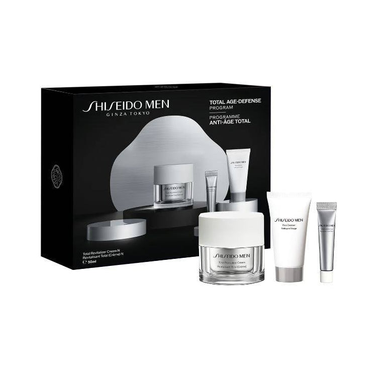 Shiseido - Shiseido Men - Ginza Tokyo - Total Age-Defense Program - Cofanetto uomo