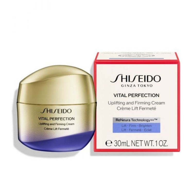 Shiseido - Vital Perfection - Uplifting And Firming Day Cream - Crème Jour Lift Fermeté - ReNeura Technology++ - Lift - Firm - Brighten - Lift - Fermeté - Eclat