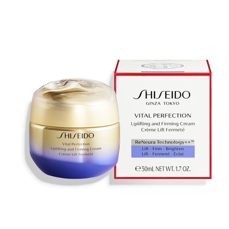 Shiseido - Vital Perfection - Uplifting And Firming Day Cream - Crème Jour Lift Fermeté - ReNeura Technology++ - Lift - Firm - Brighten - Lift - Fermeté - Eclat