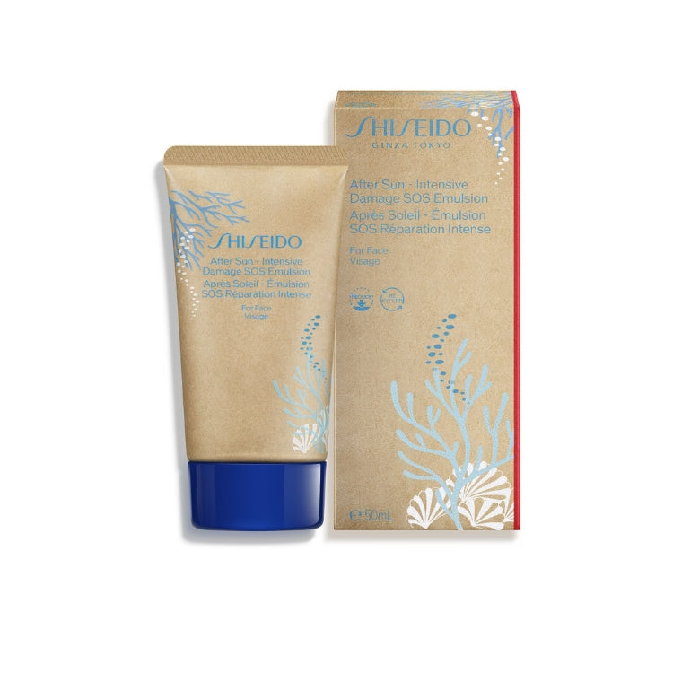 Shiseido - Ginza Tokyo - After Sun Intensive Damage SOS Emulsion Visage - Après Soleil Èmulsion SOS Rèparation Intense - For Face - Visage