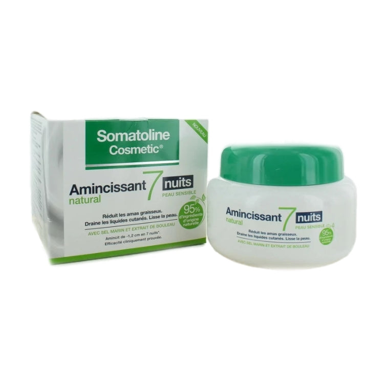 Somatoline Cosmetic - Amincissant 7 Nuits - Réduit Les Amas Graisseux - Draine Les Liquides Cutanés - Lisse La Peau - Slimming 7 Nights - Reduces Fat Deposit - Drains Excess Fluids - Smooths The Skin