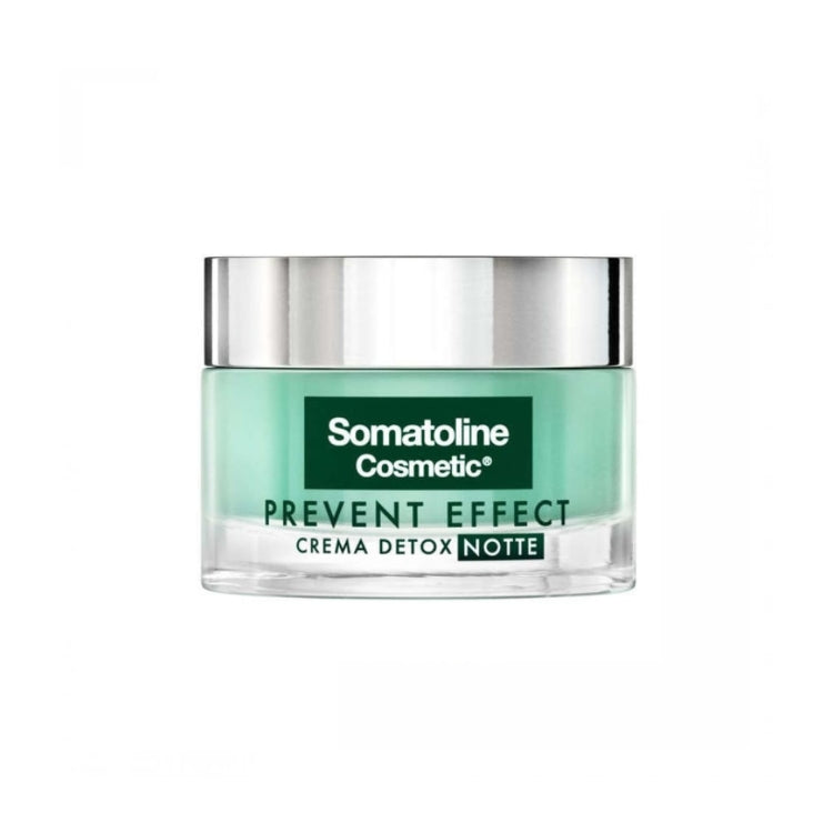 Somatoline Cosmetic - Prevent Effect - Crema Detox Notte - Detossina & Rinforza La Pelle