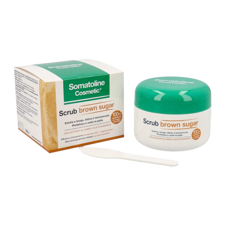 Somatoline Cosmetic - Scrub Brown Sugar - Esfolia & Leviga - Attiva Il Microcircolo - Rivitalizza & Nutre La Pelle