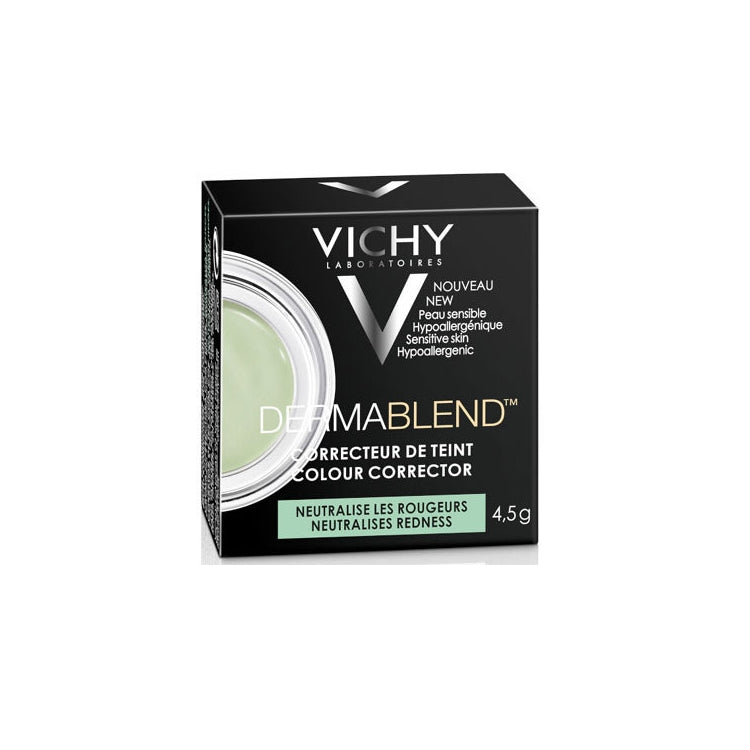 Vichy - Dermablend - Correcteur De Teint - Colour Corrector - Correttore Del Colore - Neutralise Les Rougeurs - Neutralises Redness
