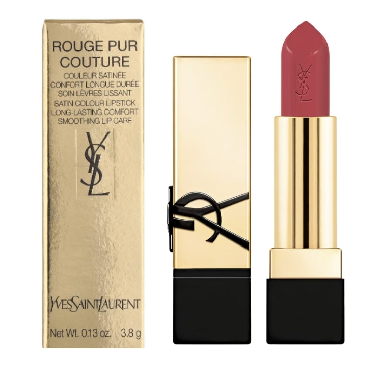 Yves Saint Laurent - Rouge Pur Couture - Couleur Satinée Confort Longue Durée Soin Lèvres Lissant - Satin Colour Lipstick Long-Lasting Comfort Smoothing Lip Care