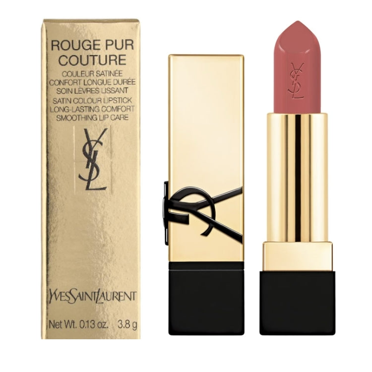 Yves Saint Laurent - Rouge Pur Couture - Couleur Satinée Confort Longue Durée Soin Lèvres Lissant - Satin Colour Lipstick Long-Lasting Comfort Smoothing Lip Care