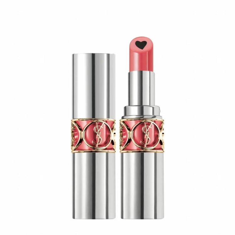 Yves Saint Laurent - Volupté Plump-In-Colour - Baume Coeur Noir Sensation Lèvres Repulpées Couleur & Brillance - Black Balm Heart Plumping Sensation Fresh Colour & Shine