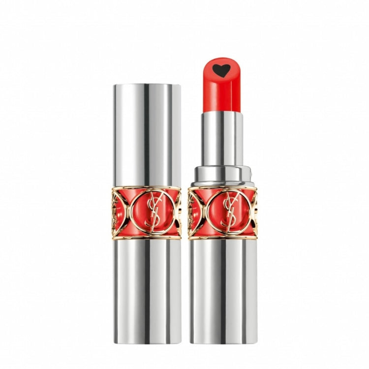 Yves Saint Laurent - Volupté Plump-In-Colour - Baume Coeur Noir Sensation Lèvres Repulpées Couleur & Brillance - Black Balm Heart Plumping Sensation Fresh Colour & Shine