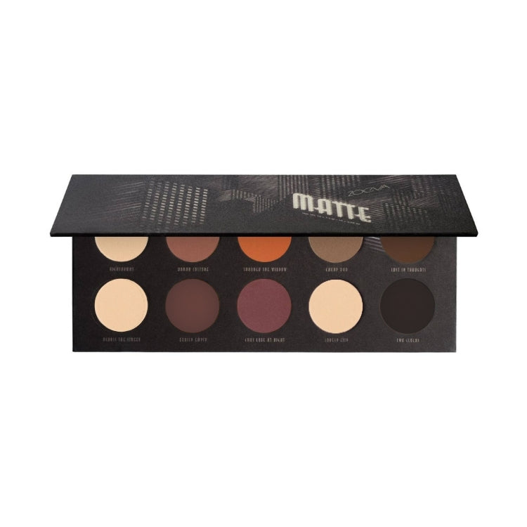 Zoeva - Matte Palette - Superior Pigmentation - Easy To Blend - With Vitamin E - Haute Pigmentation - Facile À Estomper - Enrichi En Vitamine E